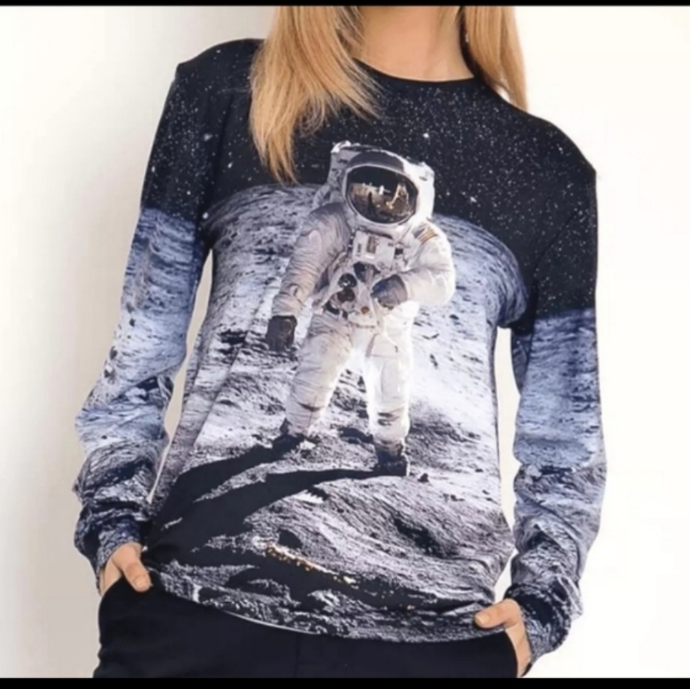 Blackmilk Moonwalker Long Sleeve Tee